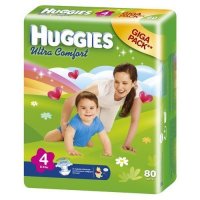 Huggies  "Ultra Comfort" Giga Pack 8-14    (80 ) 5029053543680