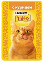 Корм для кошек Friskies Кусочки в подливе с Курицей (0.085 кг) 24 шт. 0.085 кг 24