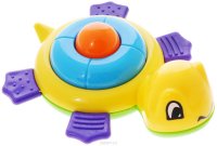 Развивающая игрушка-погремушка Mioshi "Черепашка", цвет: желтый