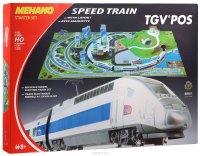 Железная дорога Mehano TGV POS T111 с ландшафтом стартовый набор