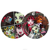 Monster High Тарелка бумажная