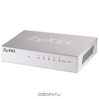  ZyXEL (GS-105B V2) Gigabit Switch ( 5UTP 10/100Mbps/1000Mbps)