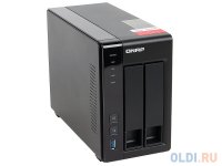 C   QNAP TS-251+-2G  RAID-, 2   HDD, HDMI-. Intel Cele