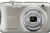  Nikon Coolpix A100 Silver (20.1Mp, 5x zoom, SD, USB, 2.6")