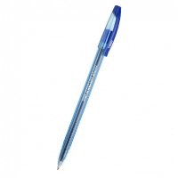 Ручка шариковая Cello SLIMO 1 мм стреловидный пишущий наконечник синий коробка