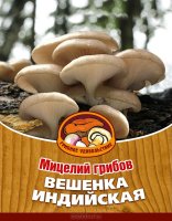 Мицелий грибов "Вешенка индийская", 16 древесных палочек
