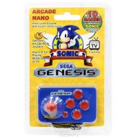 Игровая приставка Sega Genesis Nano Sonic 10 игр настольная