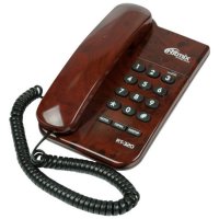 Телефон проводной Ritmix RT-320 Coffee marble