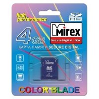   Mirex SDHC Class 4 4GB