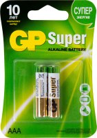 Алкалиновая батарейка AAA (GP 24ARS-2SB4) (4 шт)