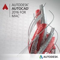  Autodesk AutoCAD for Mac 2016 Multi-user ELD 2-Year with Basic Support ACE ( 
