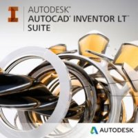  Autodesk AutoCAD Inventor LT Suite 2017 Single-user ELD 3-Year with Advanced Support