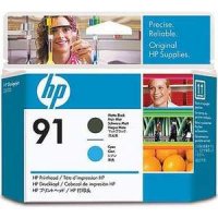 Печатающая головка + очиститель для HP Designjet 1050c, 1050c plus, 1055 (C4823A 80) (желтый)