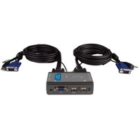  D-Link KVM-221, USB, 2 ports (  )