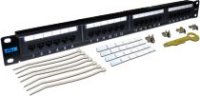 TWT 110 or Krone or Dual, Patch Panel  19, 24xRJ45, UTP, . 5 
