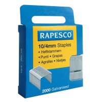 Скобы для степлера RAPESCO R102MBA3, N10, 2000 шт, картонная коробка