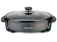 Электросковорода Galaxy GL 2660 черный, серый