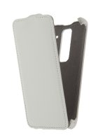   LG Class H650 Activ Flip Case Leather White 57471