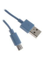   Continent USB - micro USB 1m Blue DCU-4104NV