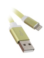   Krutoff USB - Lightning  iPhone 5/6 1m Green 14267