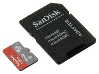   64Gb - SanDisk Ultra - Micro Secure Digital XC Class 10 80MB/s UHS-I SDSQUNC-064G-GN6IA