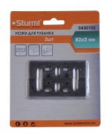 Нож (2 шт; 82 х 28 х 3 мм) для рубанков Sturm 5430102