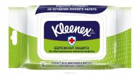 Kleenex Влажные салфетки антибактериальные с маслом ши и алоэ вера 40 шт