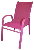 Детский стул (розовый)