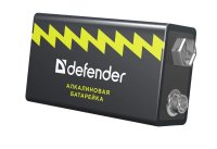 Батарейка КРОНА Defender Alkaline 6LR61-1B (1 штука) 56042
