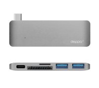  Deppa USB-C   APPLE Macbook Graphite 72217