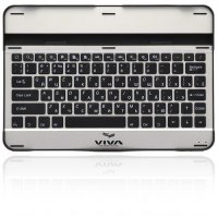 Bluetooth-клавиатура для Galaxy Tab 2 Viva VAP-AK00S02 серебристая