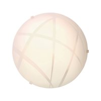 Настенно-потолочный светильник OBI STRIPES E27x1x60 Вт белый