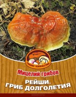 Мицелий грибов "Рейши. Гриб долголетия", 16 древесных палочек