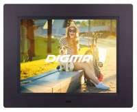   Digma Digital Photo Frame PF-833 Black .  (8"LCD, 1024 x 768, SDHC/M