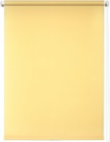 Штора рулонная Уют "Плайн", цвет: светло-желтый, 50 х 175 см