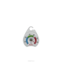 Термометр Metaltex "Glacio", для холодильников, цвет: белый, 5 см х 7 см