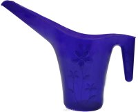 Лейка для комнатных растений "InGreen", 1,7 л, цвет: фиолетовый прозрачный