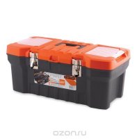 Ящик для инструментов Blocker "Expert", цвет: черный, оранжевый, 560 х 280 х 235 мм