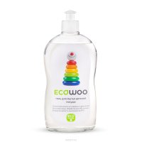 Гель "EcoWoo" для мытья овощей и фруктов, детской посуды и принадлежностей, 0,5 л