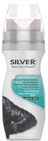 Крем-краска Silver "Premium" жидкая, для кожанных курток и аксессуаров, цвет: черный, 75 мл
