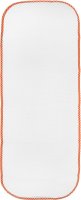 Сетка для глажения Хозяюшка Мила "Silk & Wool", цвет: оранжевый, белый, 35 х 90 см