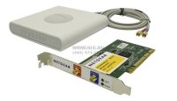  NETGEAR (WN311B-100PES) 300N Wireless PCI Adapter (802.11n/b/g, 300Mbps)