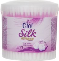 Палочки ватные Ola! Silk Sense стакан 200 шт./уп.