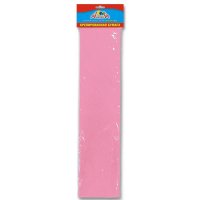 Бумага крепированная светло-розовая 50 х 250 см