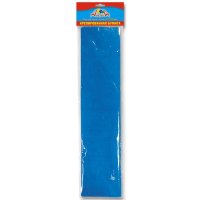 Бумага крепированная голубой неон 50 х 250 см