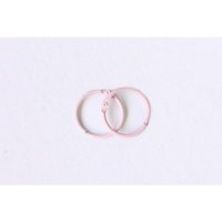 Скрапбукинг кольца для альбомов 2 штуки розовые 20 мм