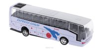 Big Motors Автобус инерционный Cheerful Bus цвет сиреневый