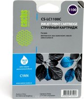 Cactus CS-LC1100C, Cyan    Brother DCP-385c/6690cw/MFC-990/5890/5895/6490