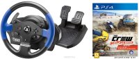 Thrustmaster T150 RS EU Version   PS4/PS3/PC (4160628) +  The Crew. Wild Run Edition (PS4