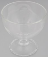 Креманка OSZ "Мальва", цвет: прозрачный, диаметр 10 см